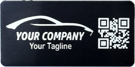 Metal Tags with adhesive backing (100 pack)