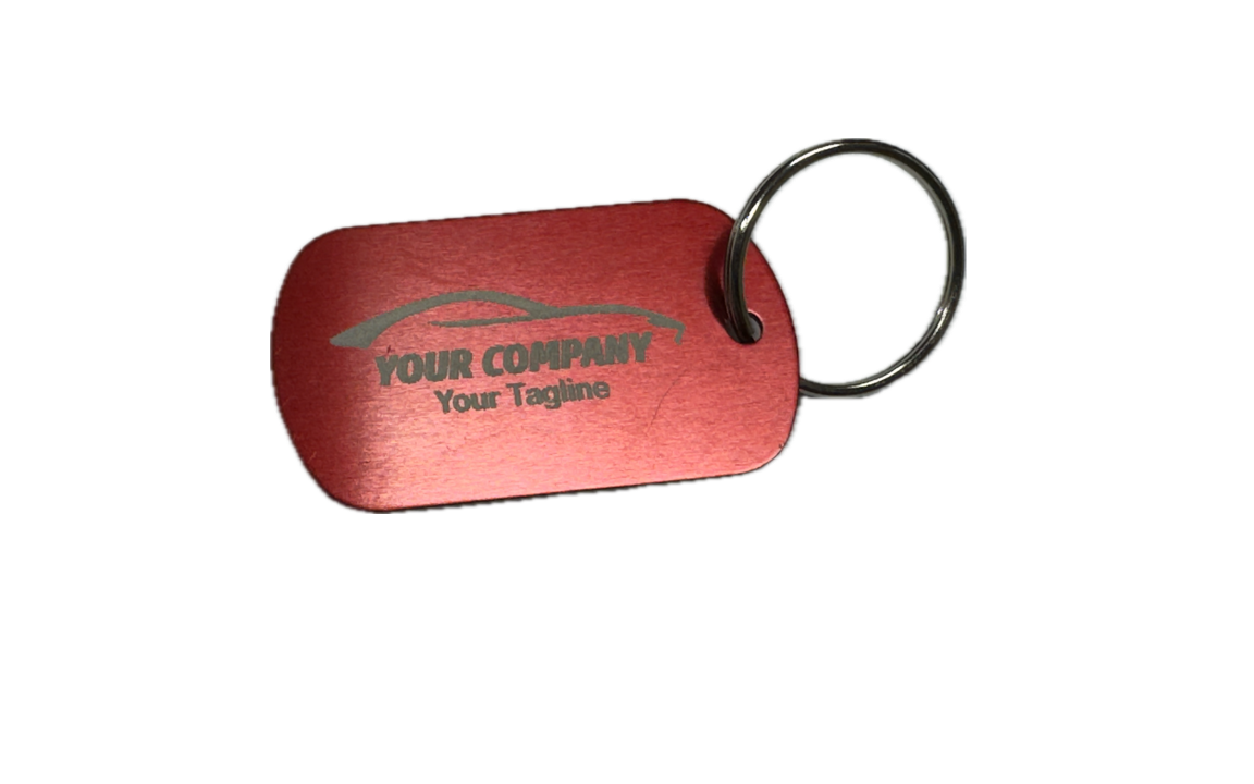 GET THIS FIRST!   BOXXSTER Starter Box -  Walnut wood grain box with 20 custom engraved starter promotional items.